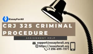 CRJ 325 Criminal Procedure Assignment Help