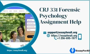 CRJ 331 Forensic Psychology Assignment Help