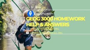 GEOG 3000 Homework Help & Answers