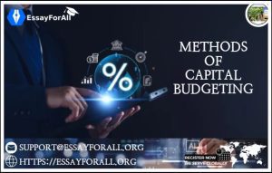 methods of capital budgeting