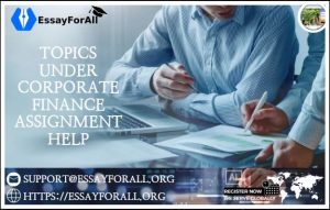 topics under Corporate Finance Assignment Help